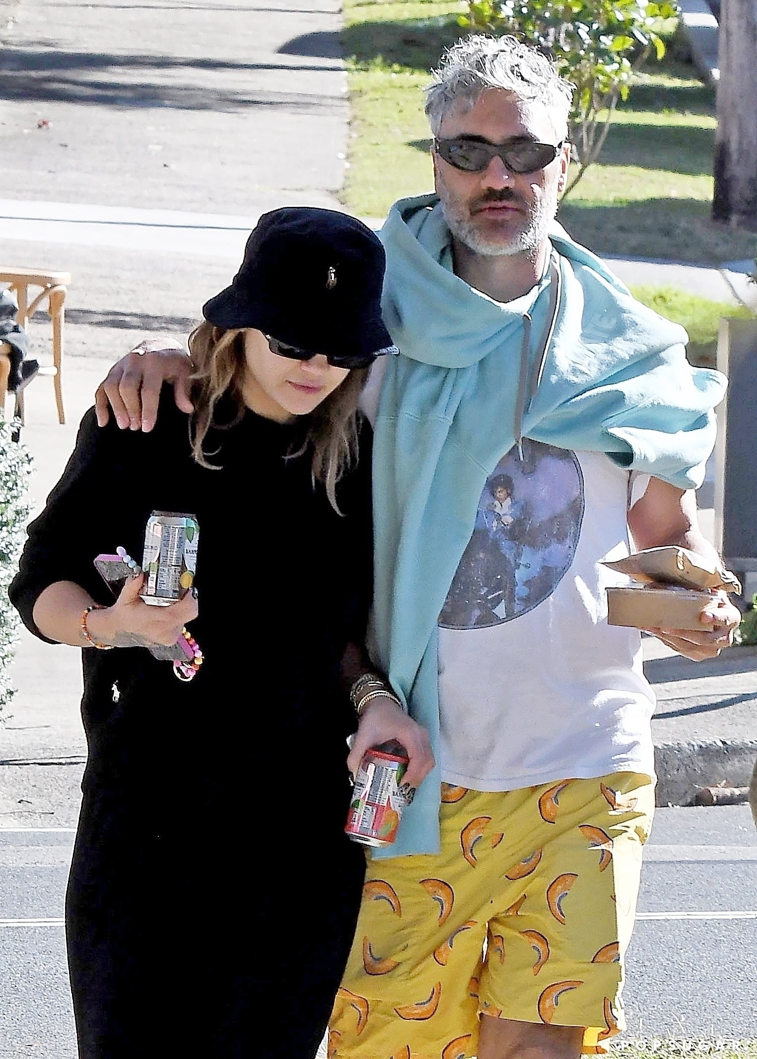 Sydney, AUSTRALIA  - New Couple Alert! Kiwi director Taika Waititi and British singer Rita Ora have apparently been dating for months. They are pictured together for the first time as a couple, having emerged from Taika's beachside home In Bondi Beach for breakfast today. The pair seemed very enamoured with each other as Rita playfully poked her tongue out at Taiki. They bought food and later Taiki held her hand tenderly before kissing her hand.Pictured: Rita Ora, Taika Waititi BACKGRID USA 17 MAY 2021 BYLINE MUST READ: MTRX / BACKGRIDUSA: +1 310 798 9111 / usasales@backgrid.comUK: +44 208 344 2007 / uksales@backgrid.com*UK Clients - Pictures Containing ChildrenPlease Pixelate Face Prior To Publication*