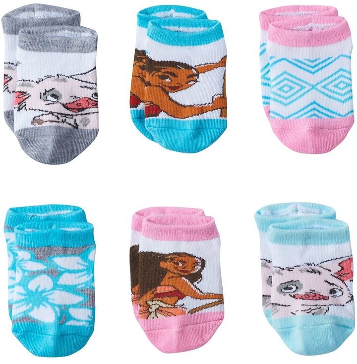 Disney's Moana Toddler Low-Cut Socks