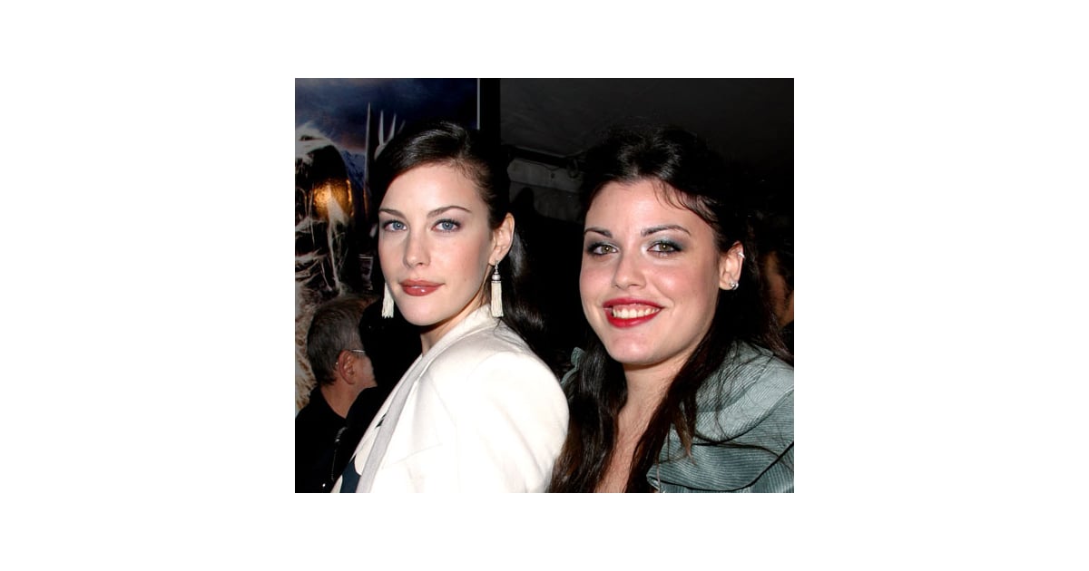 Liv and Mia Tyler Celebrities With Lookalike Sisters POPSUGAR