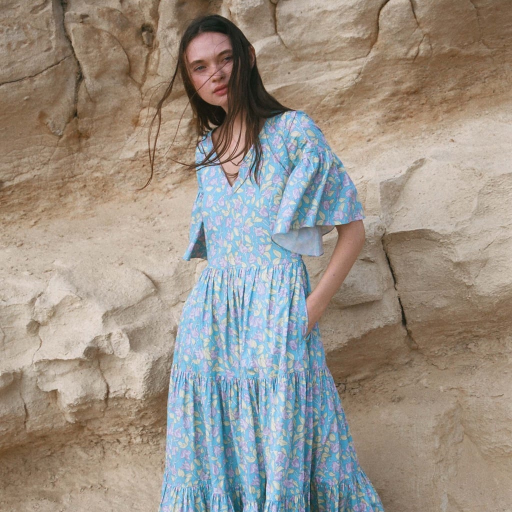 Zimmermann moncur frill wrap dress top