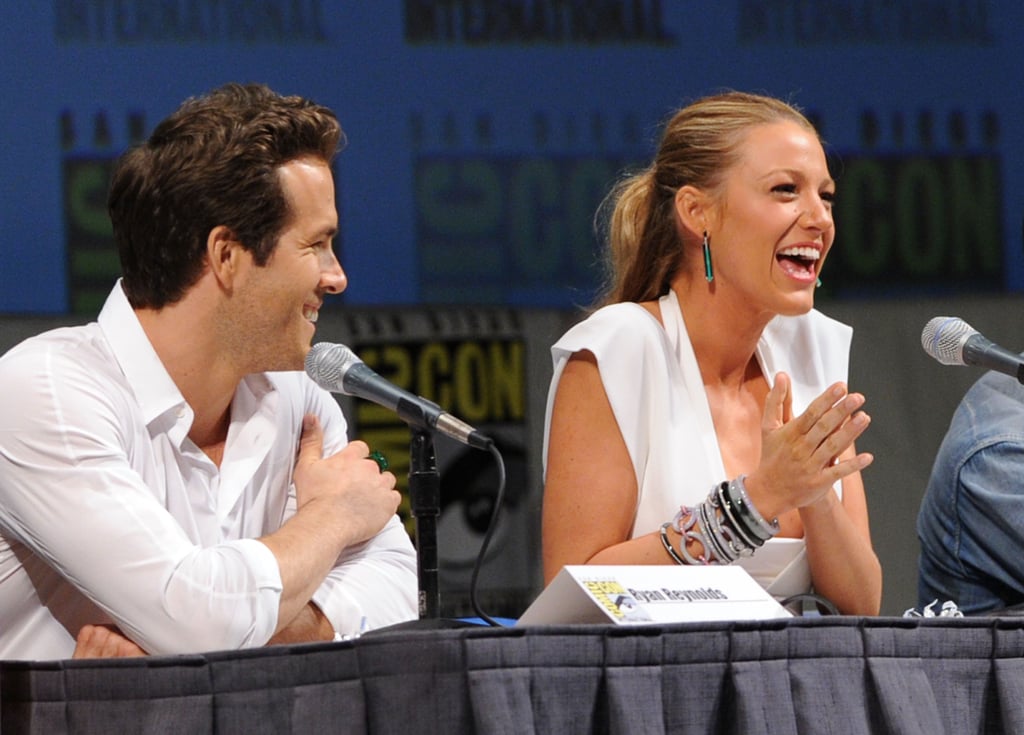 They weren't married yet, but Ryan Reynolds and Blake Lively showed tons of chemistry while promoting Green Lantern together in 2010.