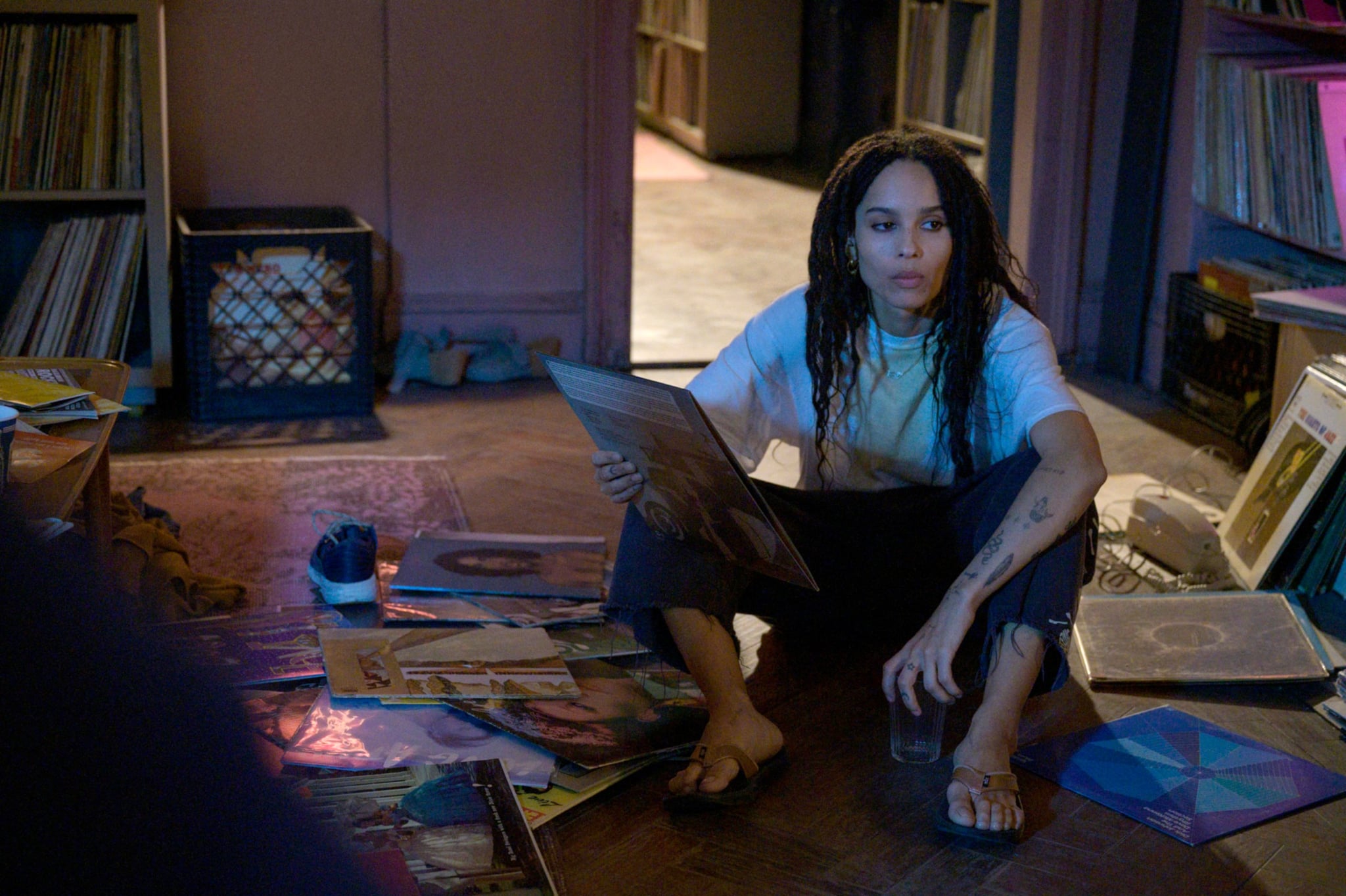 HIGH FIDELITY, Zoe Kravitz, Top Five Heartbreaks, (Season 1, Episode 101, aired Feb. 14. 2020). photo: Phillip Caruso / Hulu / Courtesy Everett Collection