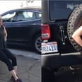 Watch Brie Larson Show Off Her Captain Marvel Strength as She Pushes a 5,000-Pound Jeep