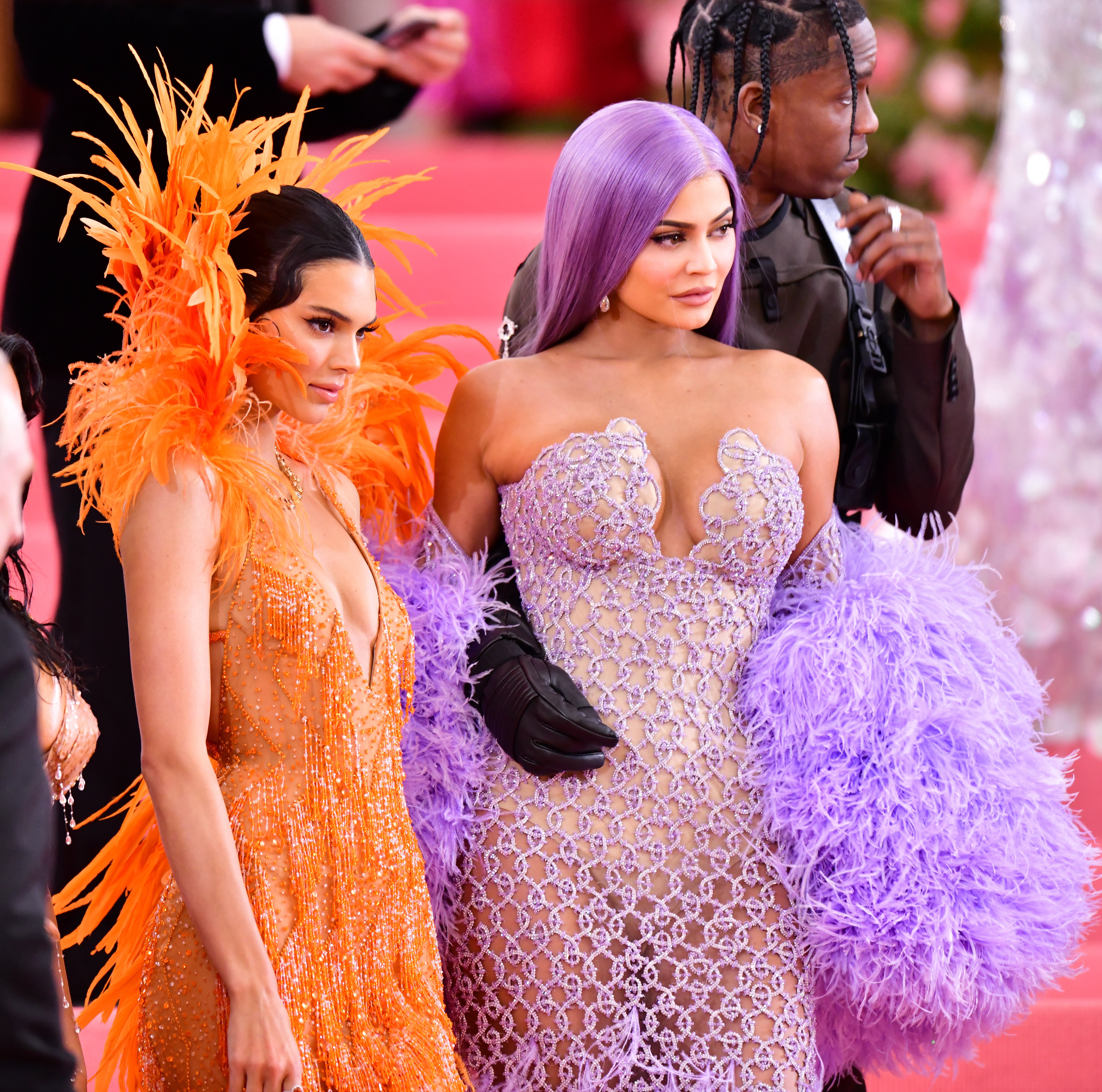 Kylie Jenner Dressed Stormi For Halloween in Her Versace Met Gala Look