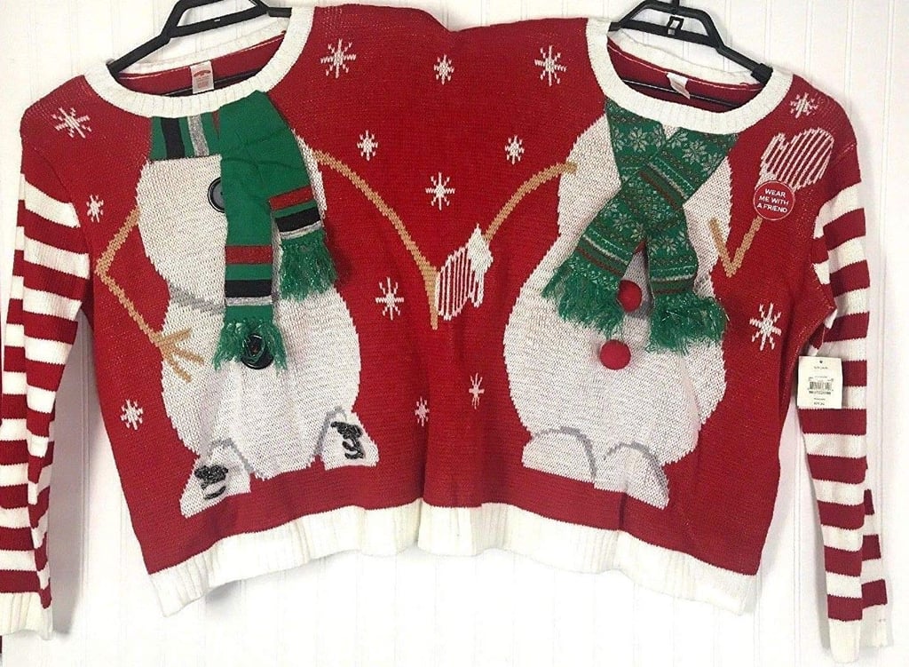 Embellished Two-Person Christmas Sweater