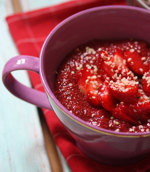 Vegan Strawberry Pudding