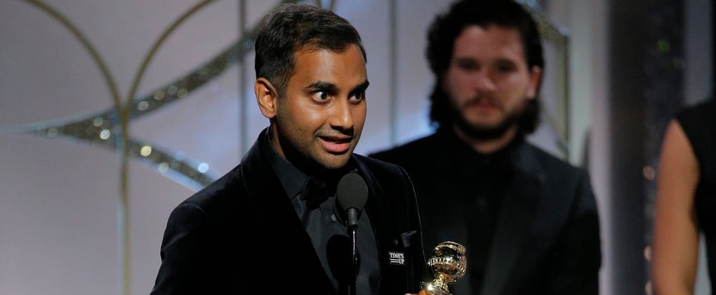 Exactly What Aziz Ansari Said in His Censored Acceptance Speech
