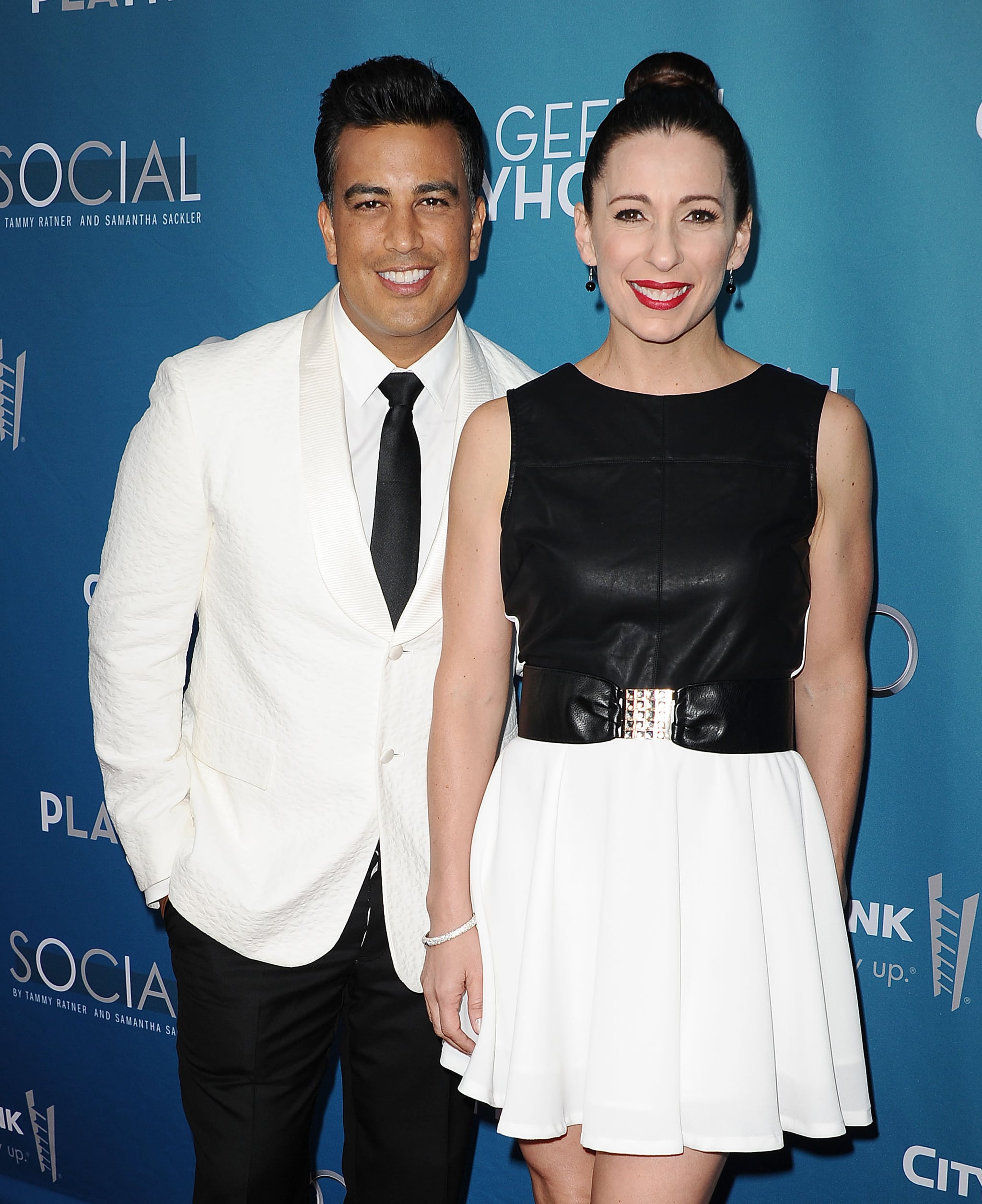 LOS ANGELES, CA - MARCH 22:  Choreographers Napoleon D'umo and Tabitha D'umo attend the Backstage at the Geffen annual fundraiser at Geffen Playhouse on March 22, 2014 in Los Angeles, California.  (Photo by Jason LaVeris/FilmMagic)