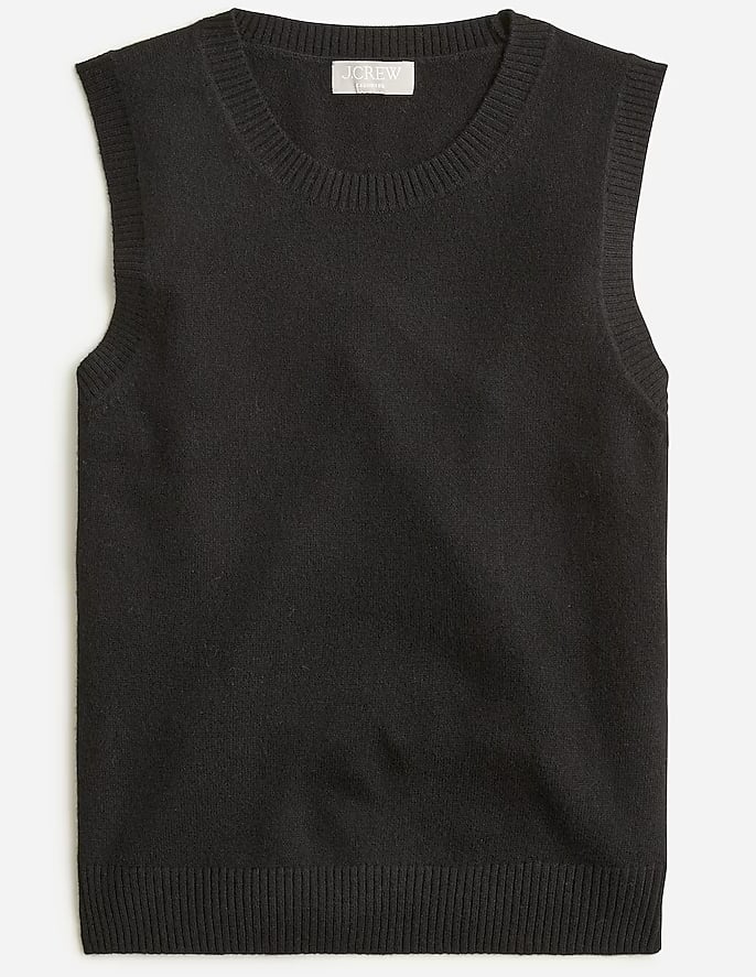 J crew sleeveless sweater hotsell