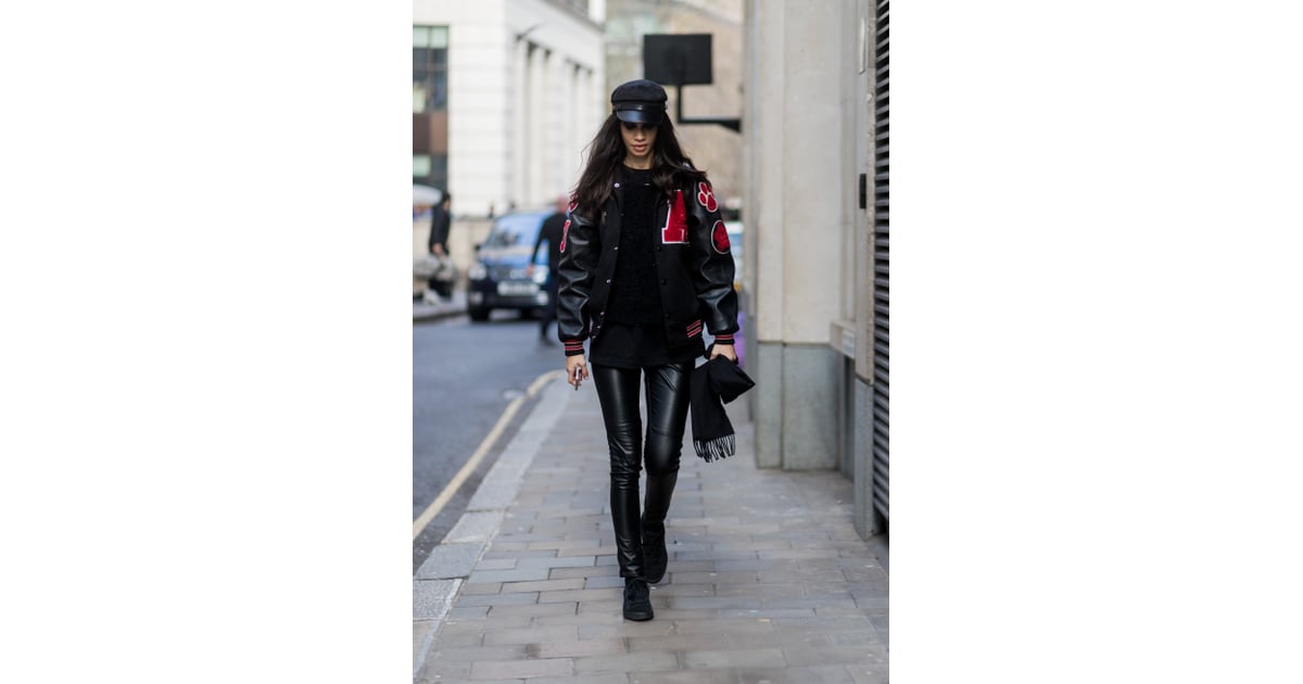 With A Varsity Jacket And Newsboy Cap Because The Old School Look