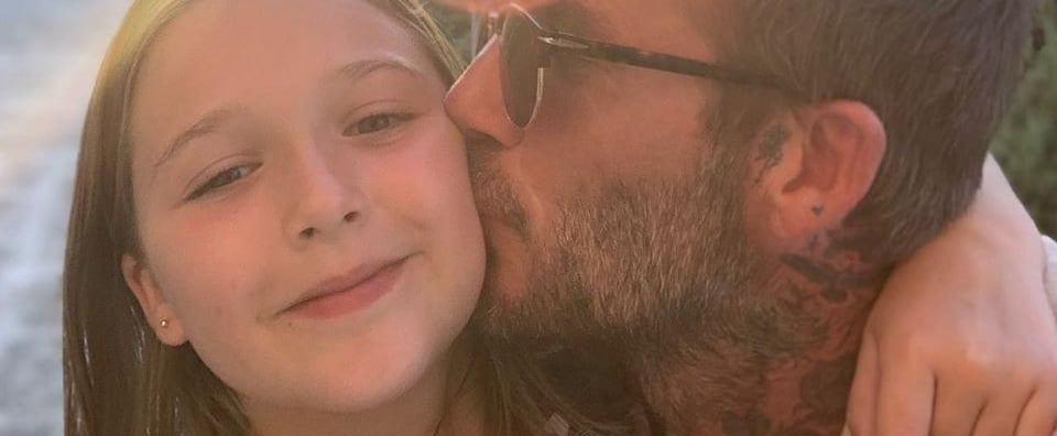 David and Victoria Beckham Family Pictures in Italy 2019