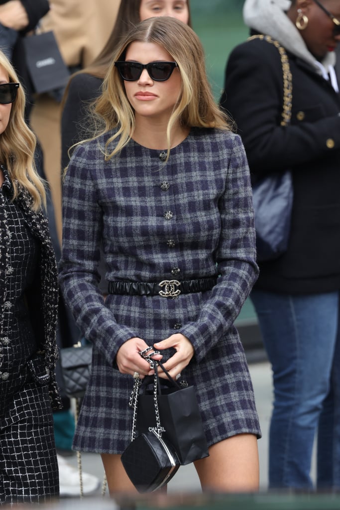 Sofia Richie and Nicole Richie's Plaid Looks at Chanel Show