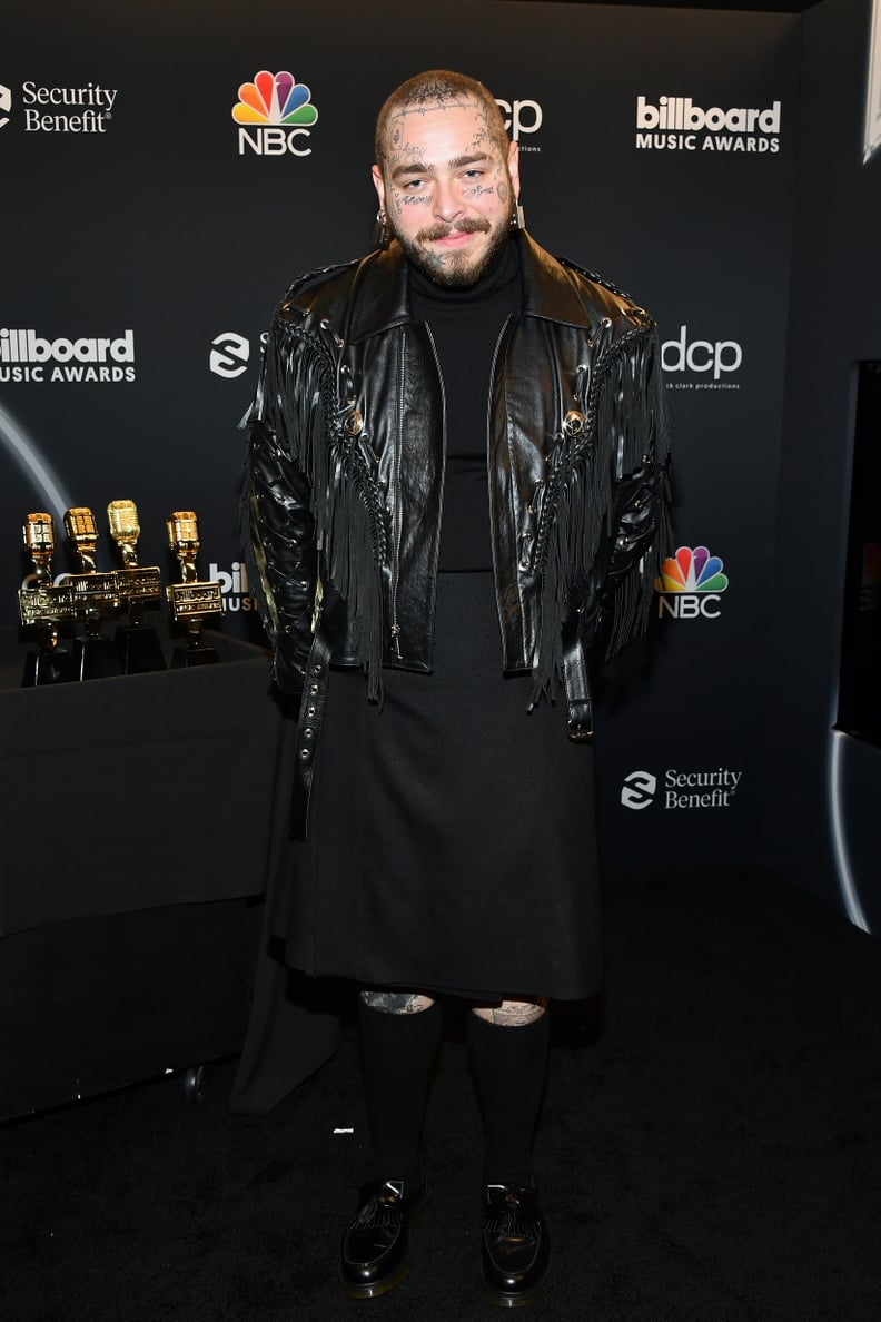 Post Malone at the 2020 Billboard Music Awards