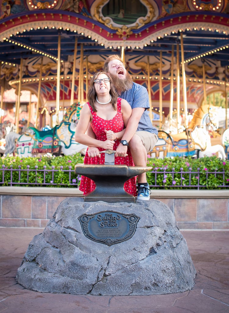 Engagement Shoot at Disney World