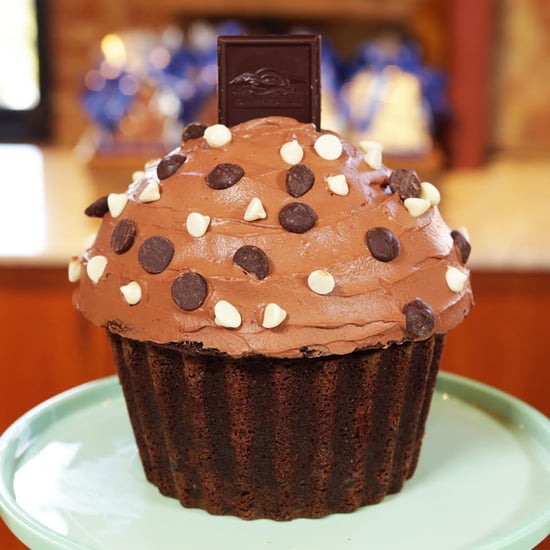 Giant Ghirardelli Chocolate Cupcake