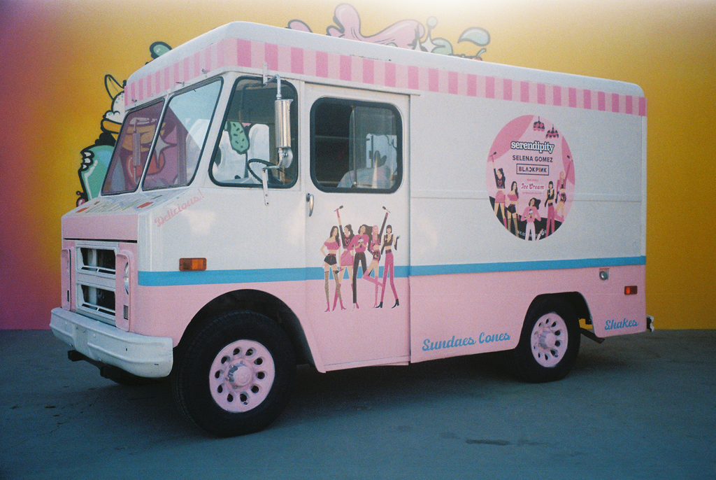 Selena Gomez Creates Blackpink Serendipity Ice Cream Flavor