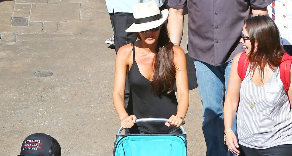 Beckham Family at Disneyland August 2015