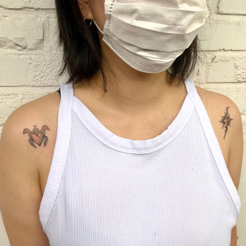 Amazon.com : V Twin Temporary Tattoo Sticker (Set of 2) - OhMyTat : Beauty  & Personal Care