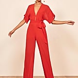 reformation camille jumpsuit