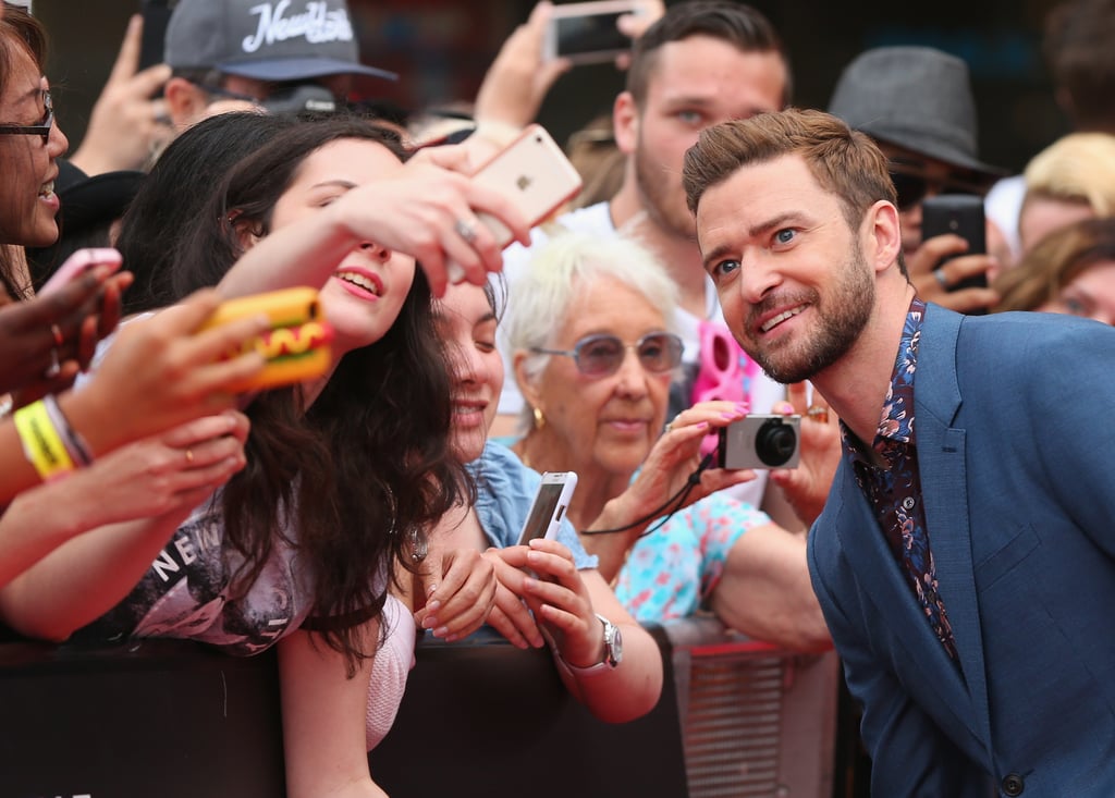 Justin Timberlake at Trolls Premiere in Australia 2016