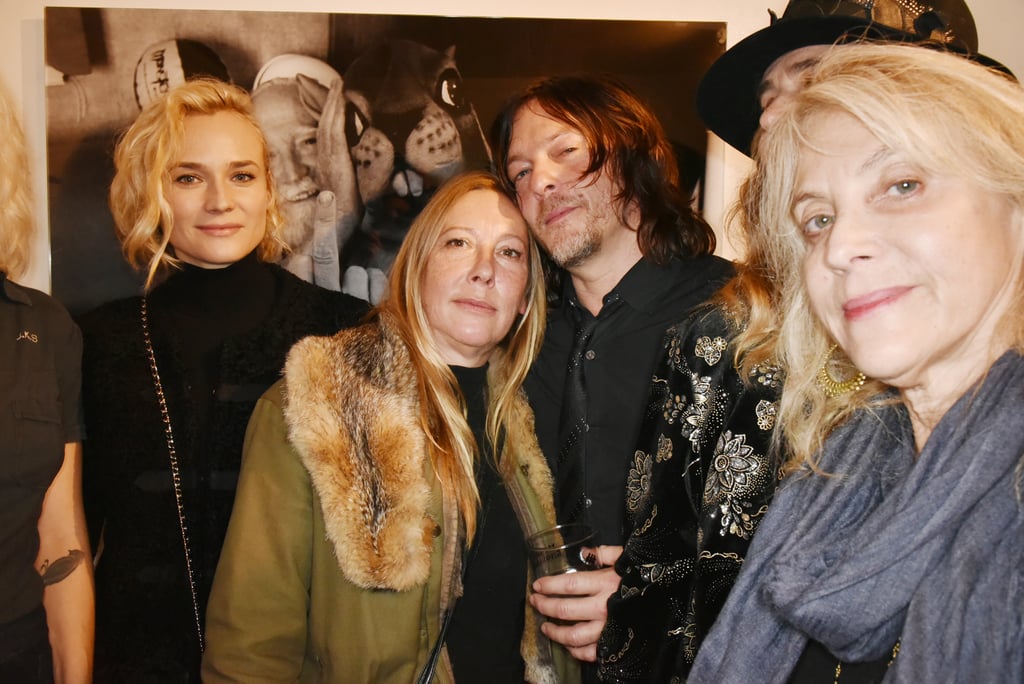 Norman Reedus, Diane Kruger at Paris Photo Exhibition 2016