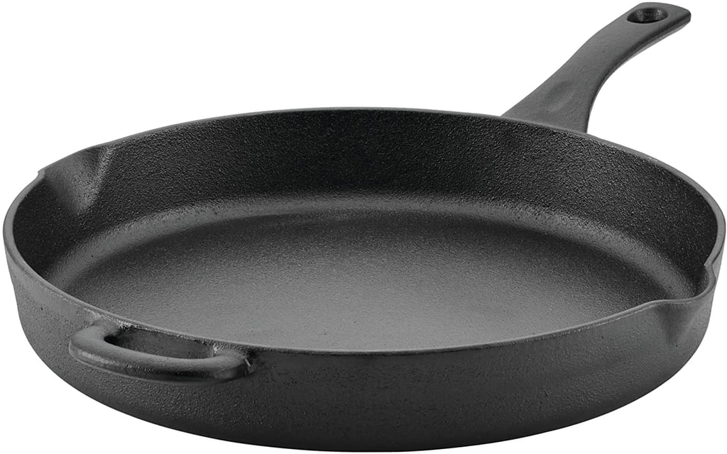 Preseasoned Cast-Iron Skillet: Ayesha Curry Kitchenware Preseasoned Cast Iron Frying Pan/Skillet