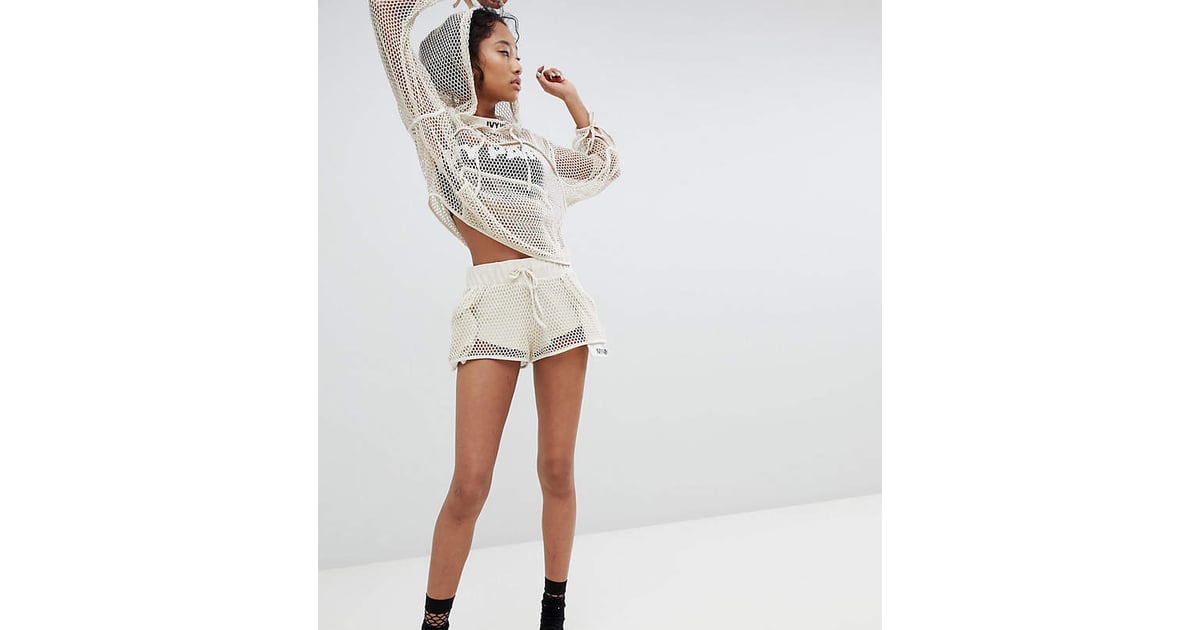 Ivy park sales mesh shorts