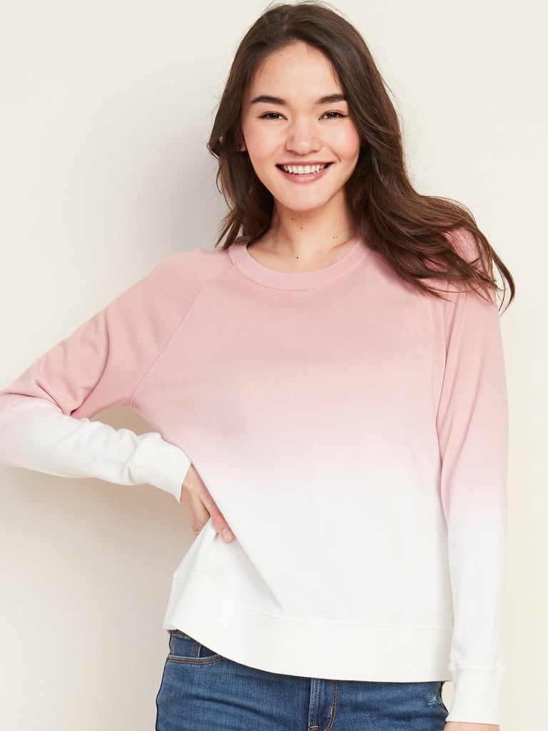 Relaxed Vintage Crew-Neck Sweatshirt for Women