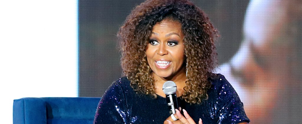 Michelle Obama's Blue Jumpsuit at Essence Festival 2019
