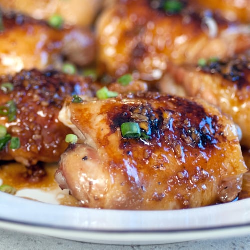 Honey-Garlic Chicken Thighs | POPSUGAR Food