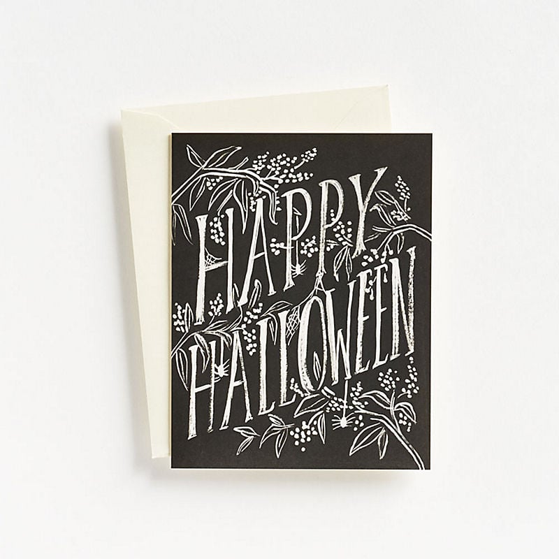 Happy Halloween Chalk Card ($6)