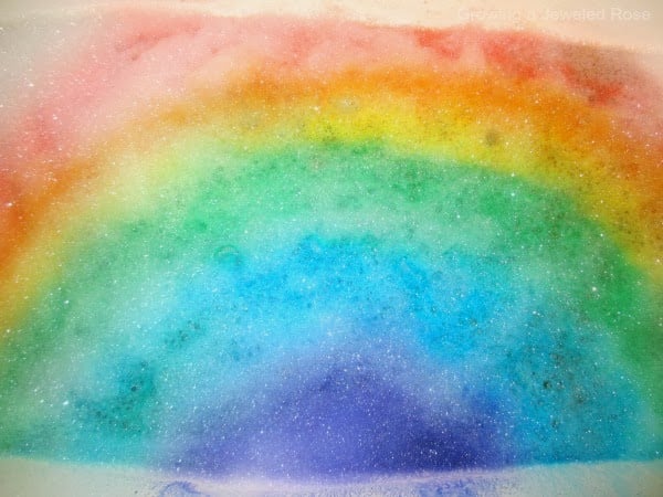 Rainbow Bubble Bath