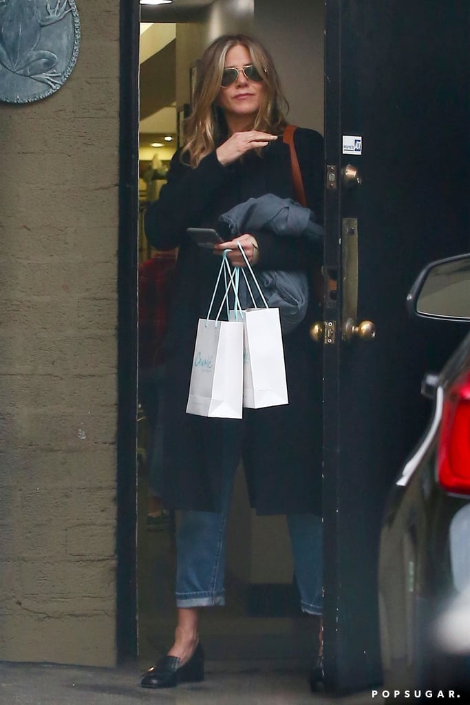 Jennifer Aniston Gucci Loafers
