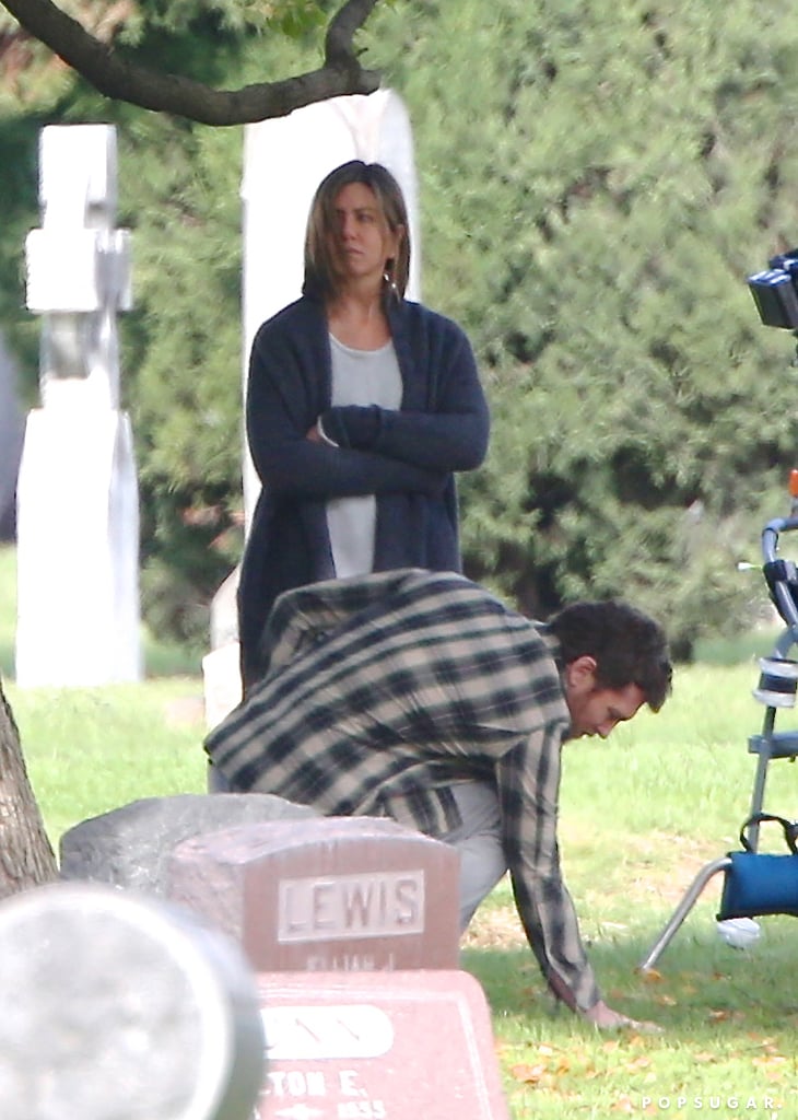 Jennifer Aniston and Sam Worthington Film Cake in LA