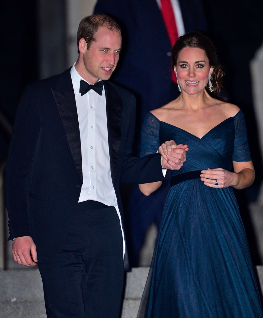 Kate Middleton and Prince William at St. Andrews Dinner 2014 | POPSUGAR ...