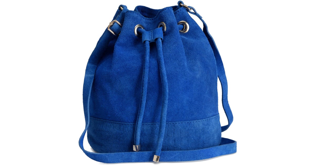 A bucket bag is the ultimate practical accessory; it keeps your must
