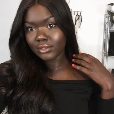Vlogger Nyma Tang Tries Darkest Shade of Foundation