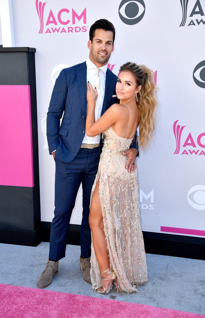 Jessie James and Eric Decker at the 2017 ACM Awards