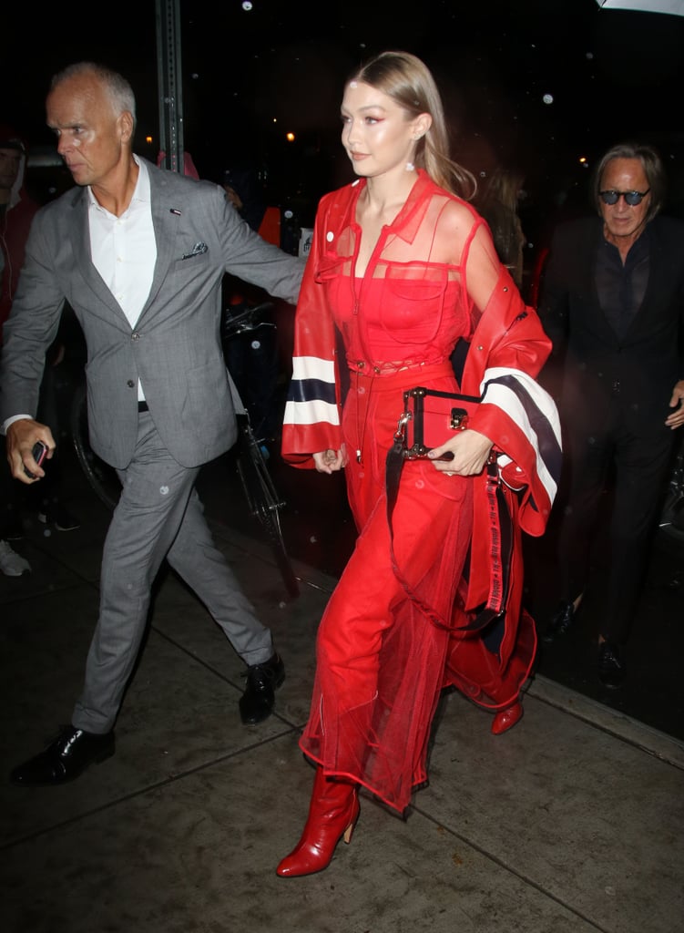 Gigi Hadid at Fashion Week Spring 2019