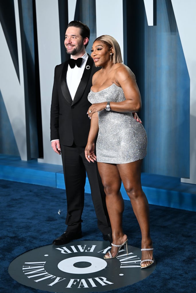 Serena Williams and Alexis Ohanian at the 2022 Vanity Fair Oscars Party