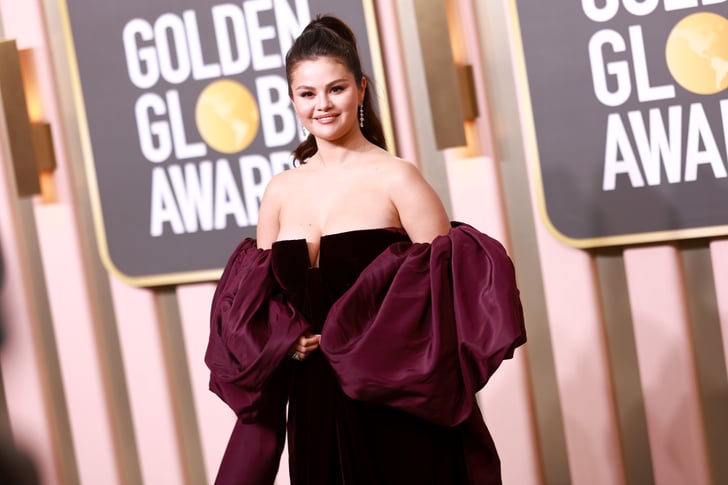 Selena Gomez's Valentino Dress at the 2023 Golden Globes