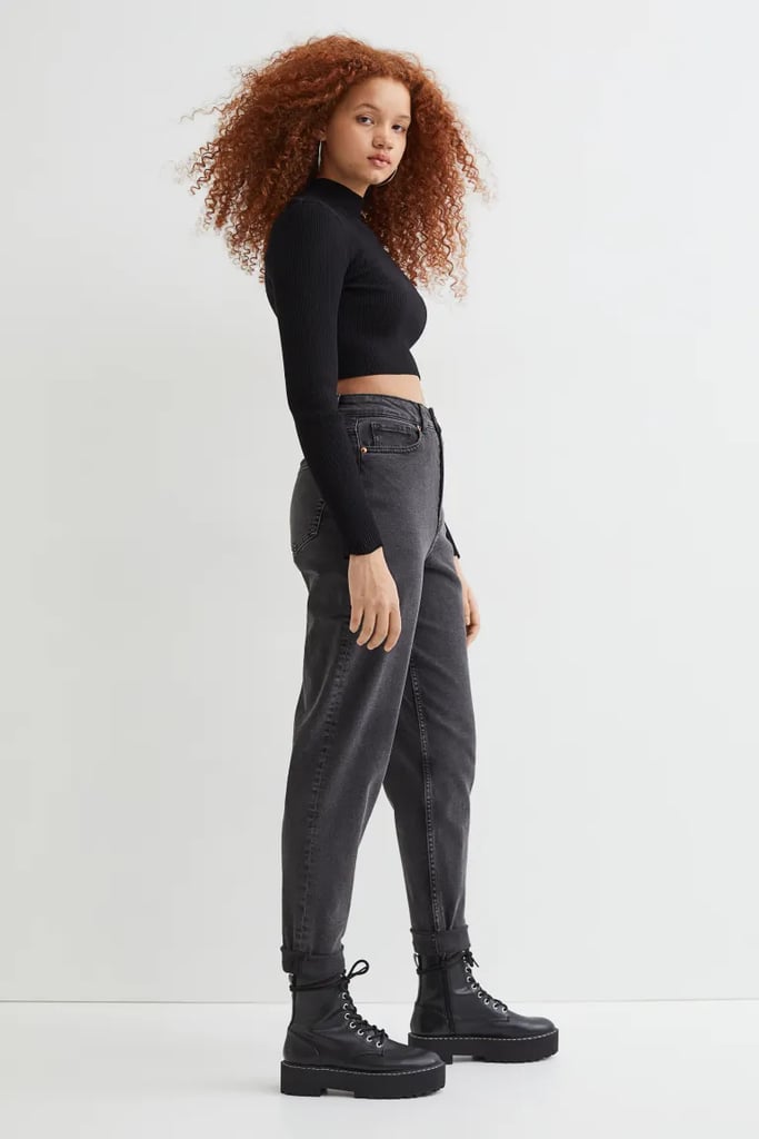 Mom High Ankle Jeans