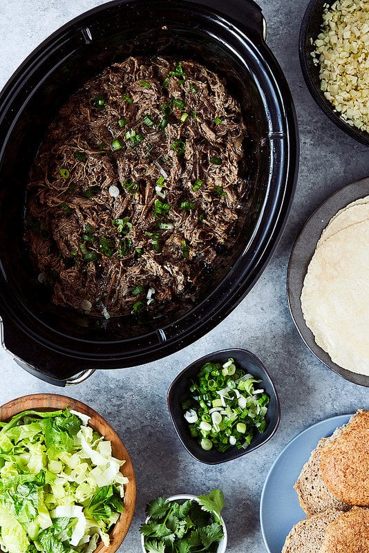 Slow Cooker Shredded Beef Keto Dinner Recipes POPSUGAR Fitness Photo 15