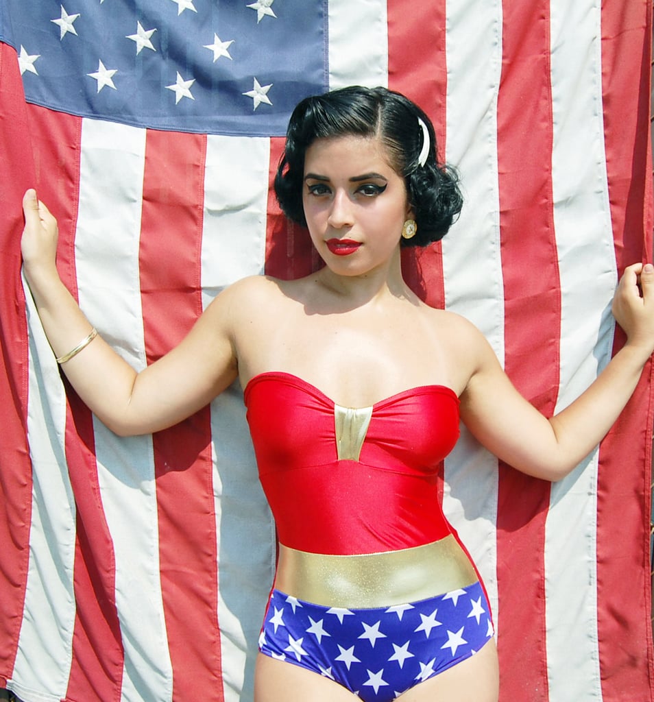 A custom-made Wonder Woman swimsuit ($95) and your Comic-Con costume, all in one.