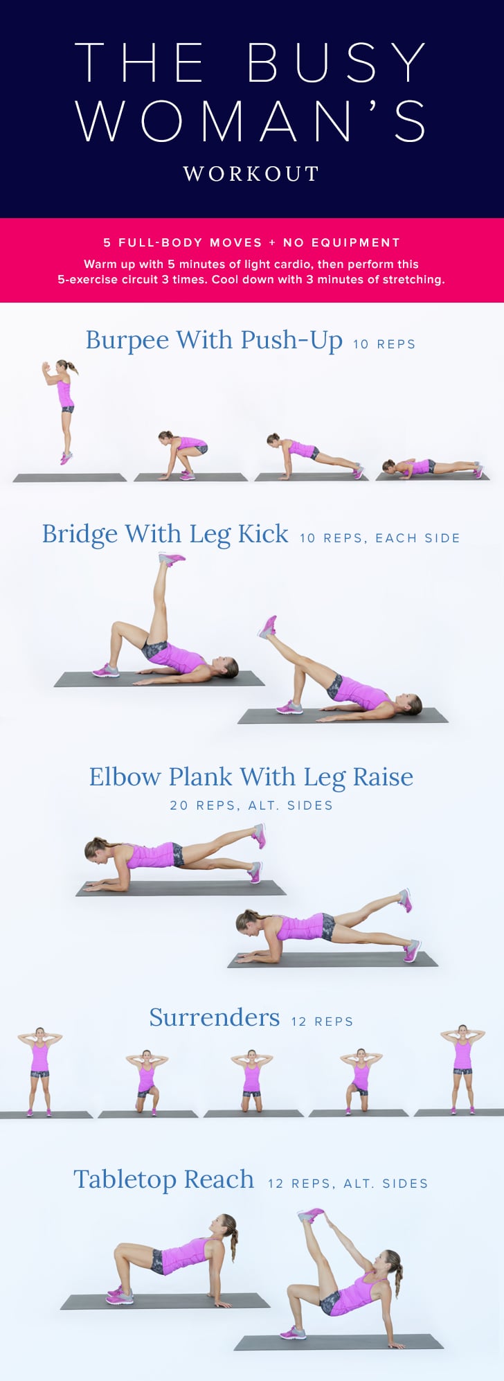 10 No-Equipment Workouts for Women On The Go