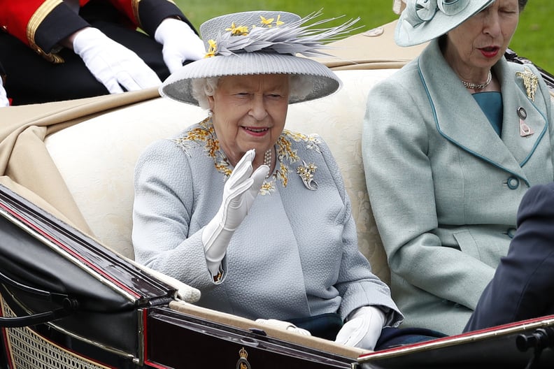 Queen Elizabeth II and Princess Anne