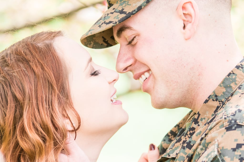 Military Couple Engagement Session in Washington DC