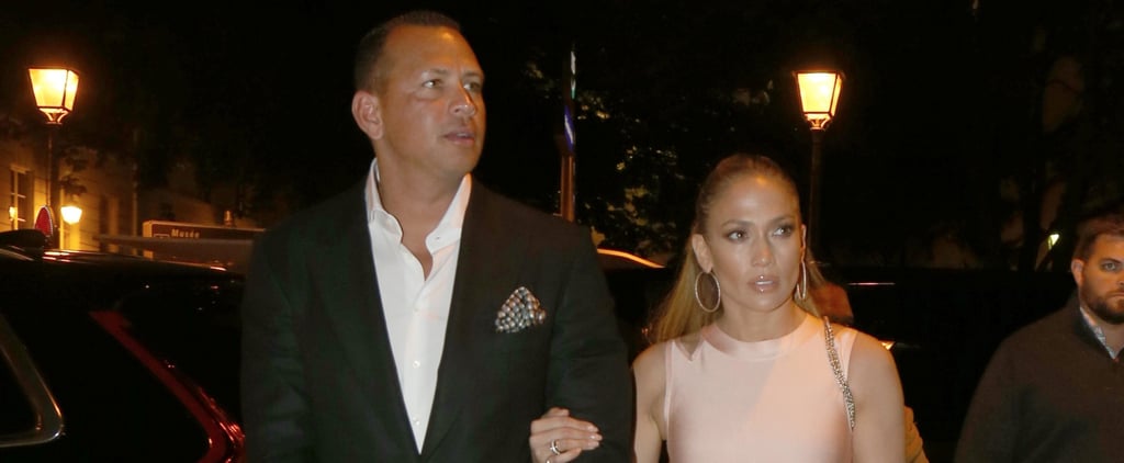 Jennifer Lopez Mistress Rocks Crop Top and Skirt June 2017