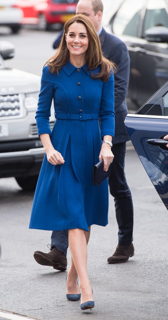 Kate Middleton Blue Eponine Dress November 2018