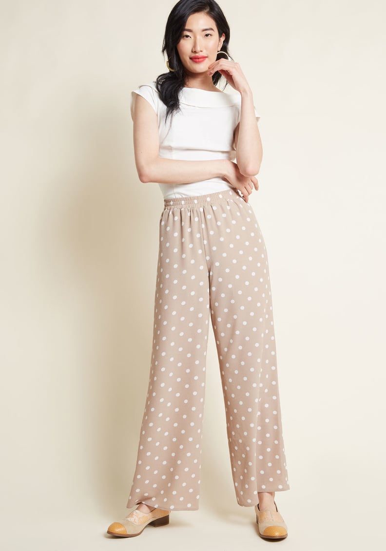 ModCloth Makes Things Breezier Wide Leg Pants